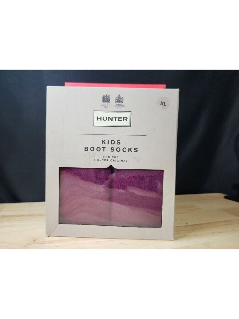 Hunter Boot Kids Socks for Original Violet size XL